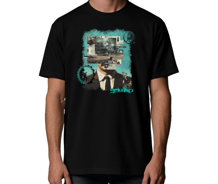 Koszulka Dada collage men tryb ,100% bawełna luźna koszulka, t-shirt